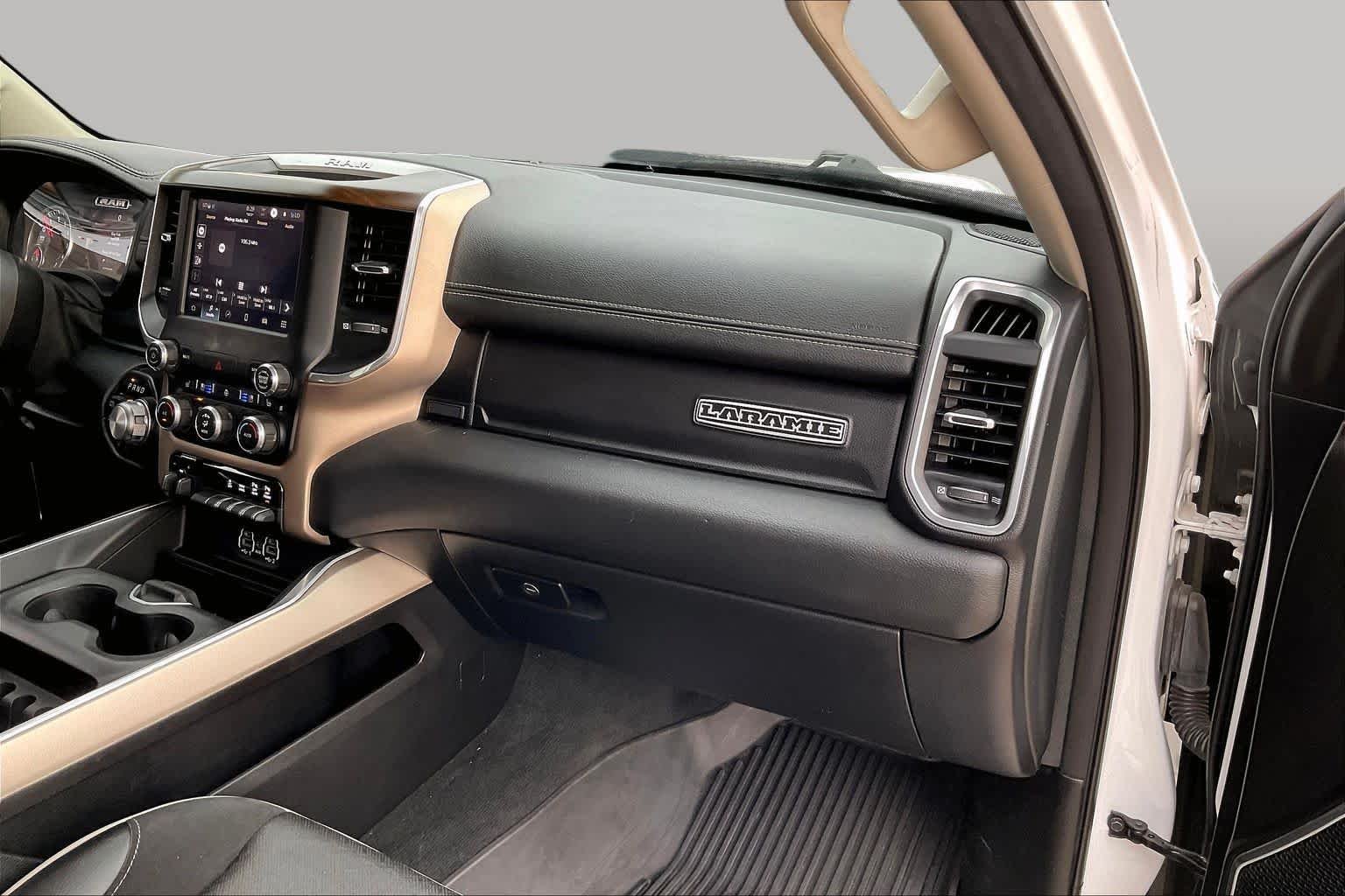 Used 2022 Bright White Clearcoat Ram Laramie image 15