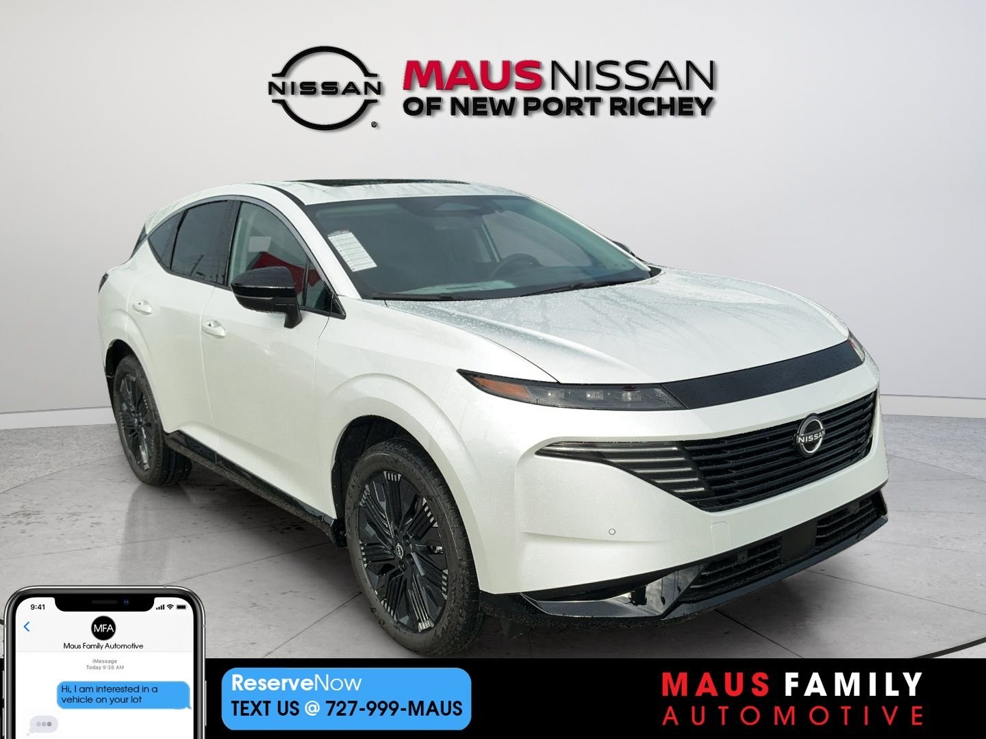 New 2026 White Nissan Platinum image 1