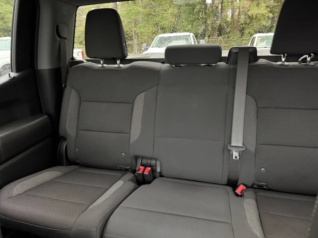 Used 2024 Gray Chevrolet Custom 4x2 4dr Crew Cab 5.8 ft. SB image 2