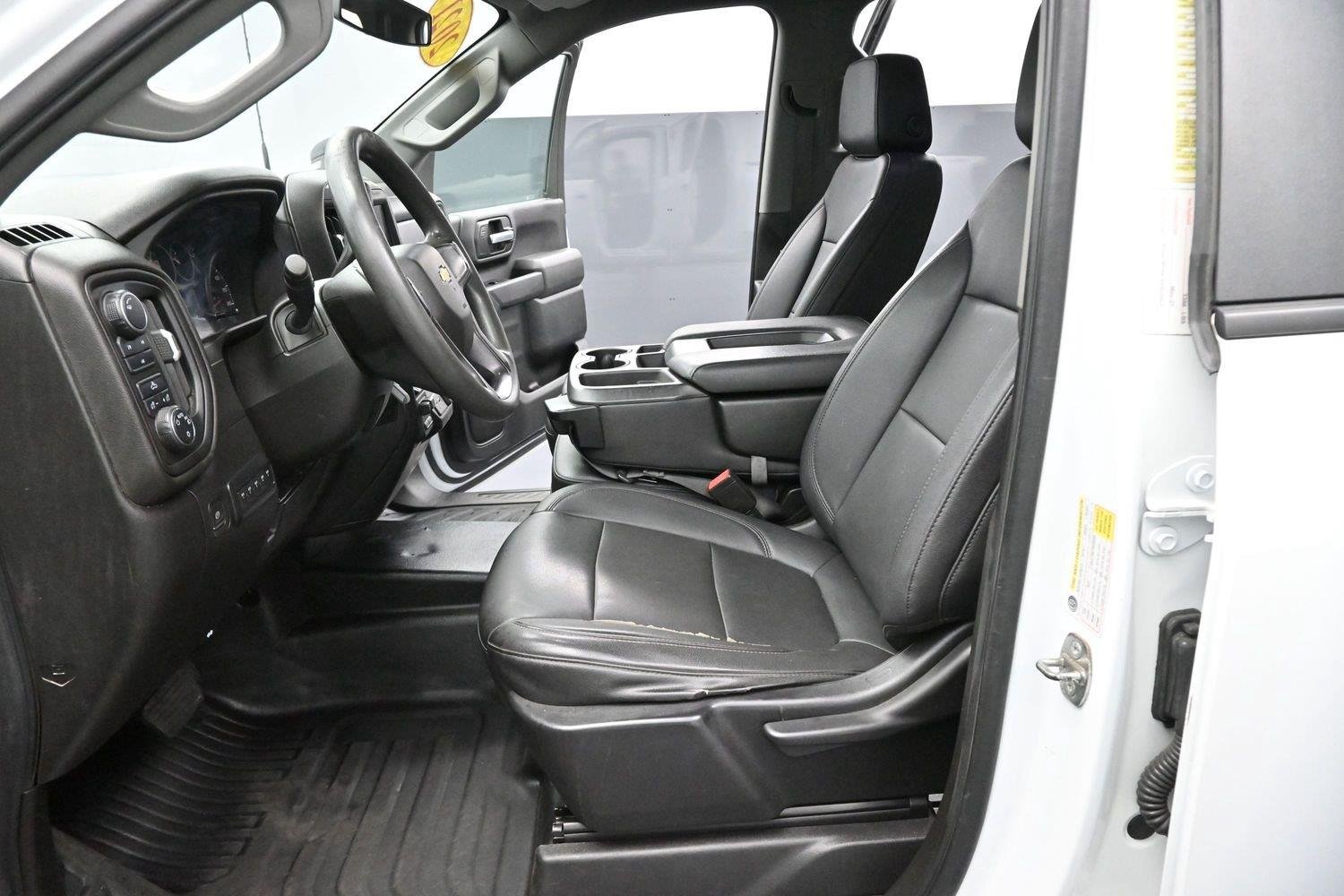 Used 2021 SUMMIT WHITE Chevrolet Work Truck image 11