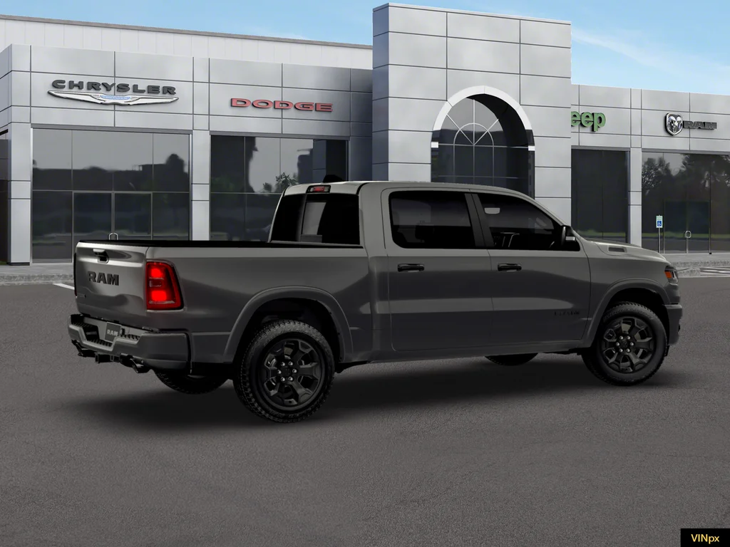 New 2026 Granite Crystal Metallic Clear-Coat Exterior Paint RAM Big Horn/Lone Star image 13