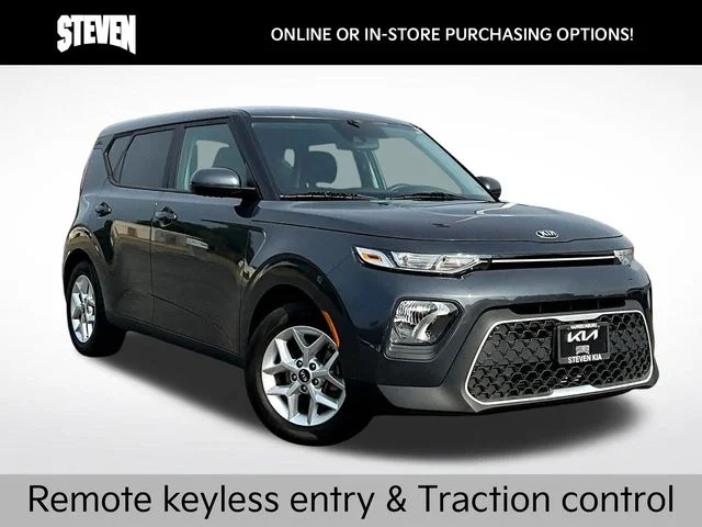 Used 2021 Gray Kia S image 1