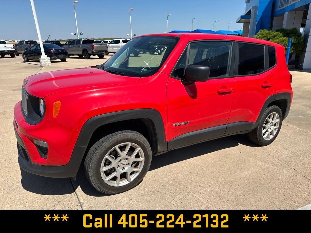 Used 2023 Jeep Renegade Latitude with VIN ZACNJDB10PPP72743 for sale in Chickasha, OK