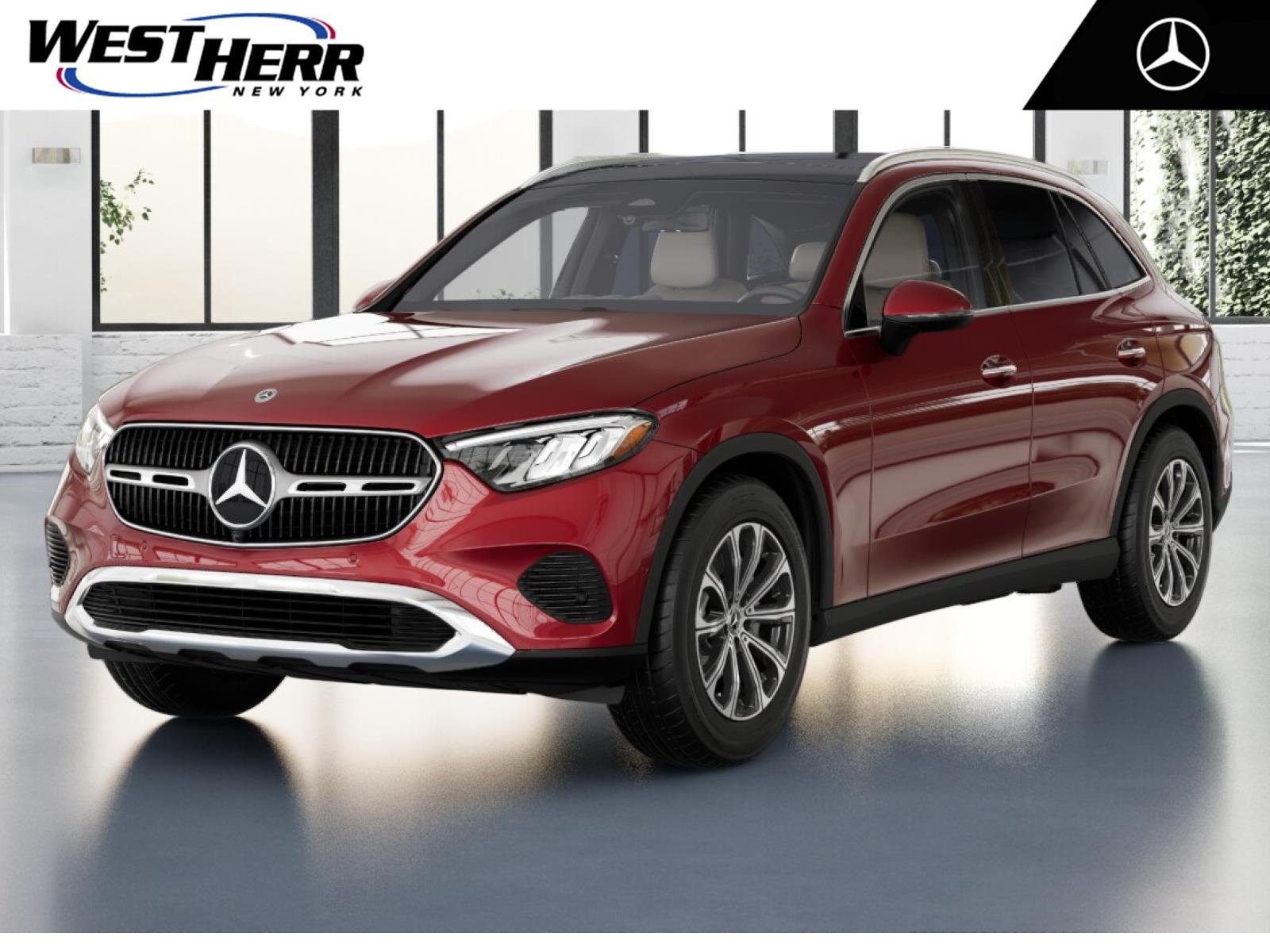 New 2026 Red Mercedes-Benz GLC 300 image 1