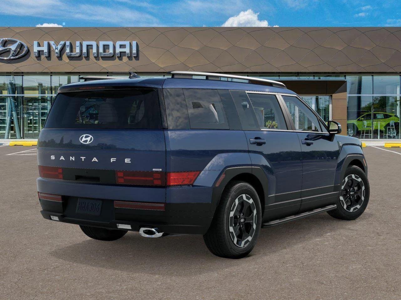 New 2026 Blue Hyundai SEL AWD image 4