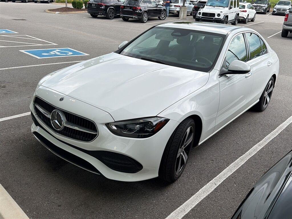 Certified Used 2022 Polar White Mercedes-Benz C 300 image 3