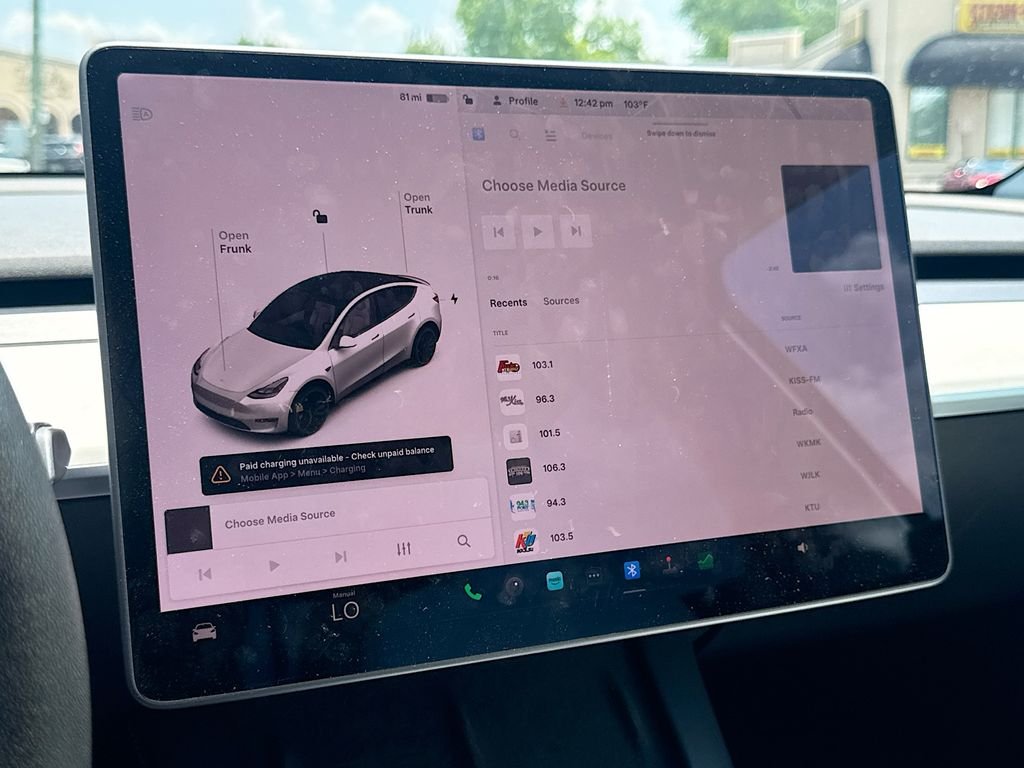Used 2021 Pearl White Multi-Coat Tesla Performance image 22