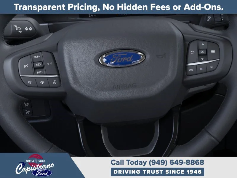 New 2025 Azure Gray Metallic Tri-coat Ford XLT image 12