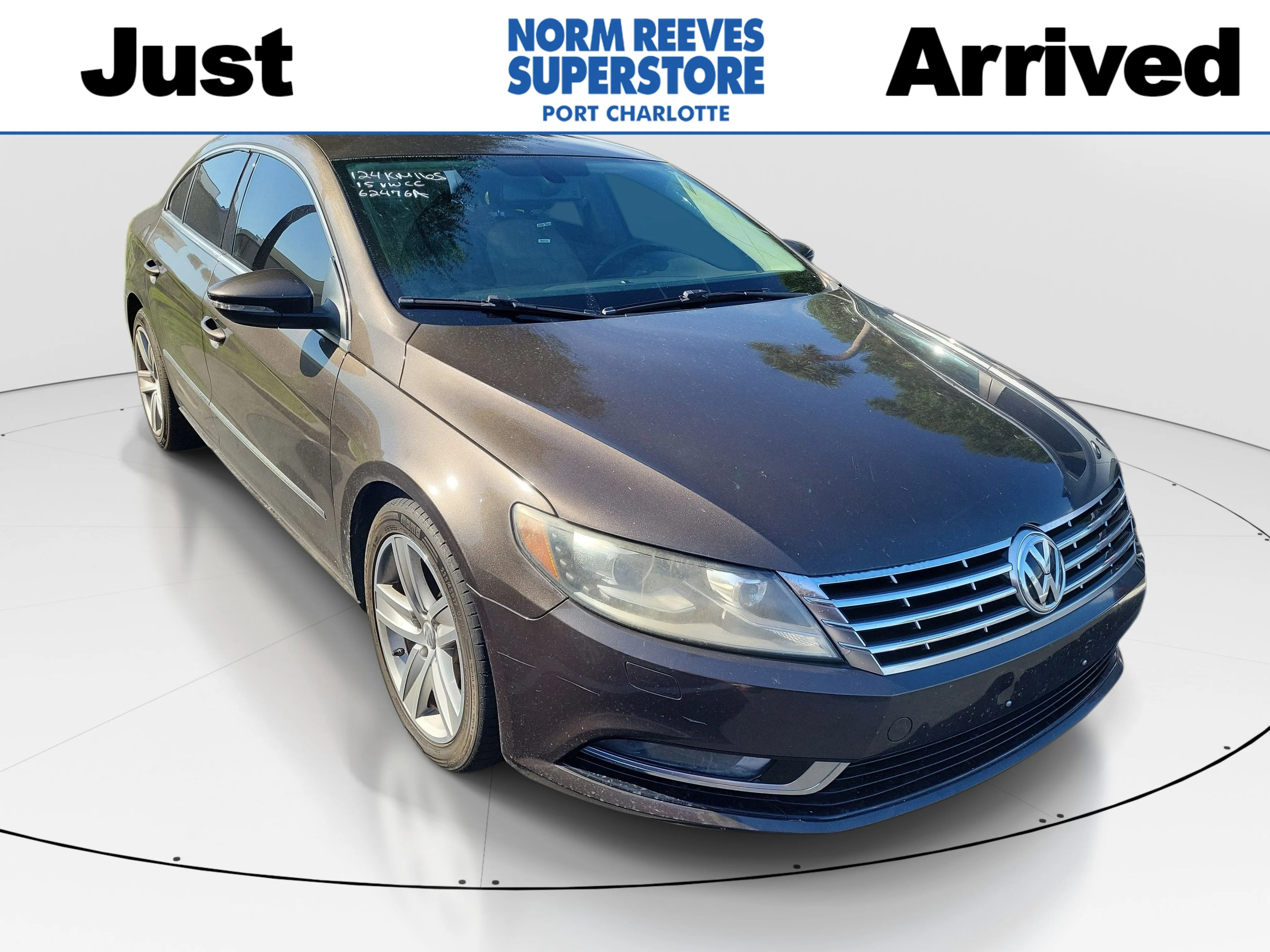 Used 2015 Brown Metallic Volkswagen 2.0T Sport image 1