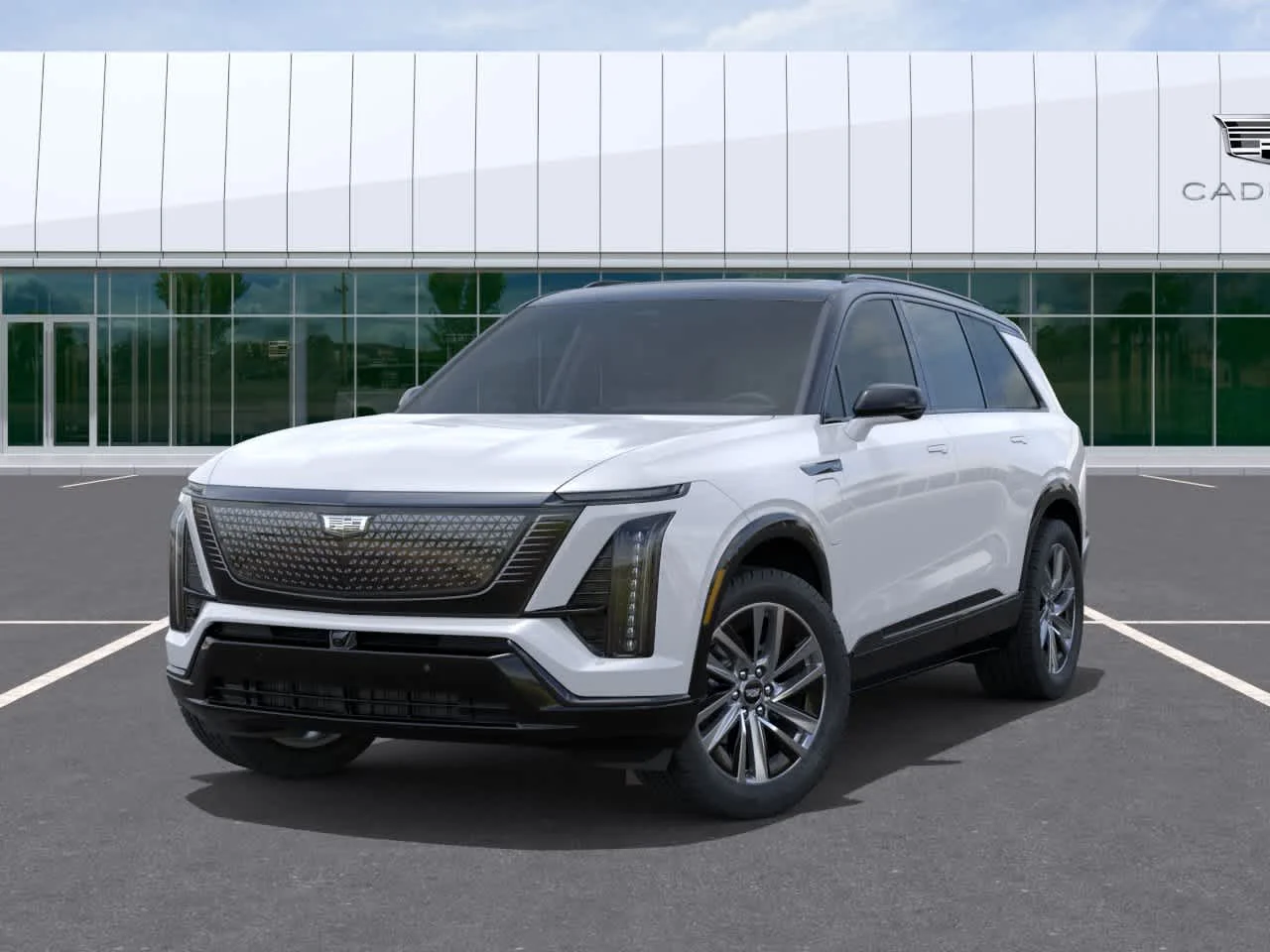 New 2027 Vibrant White Tricoat Cadillac Sport image 6