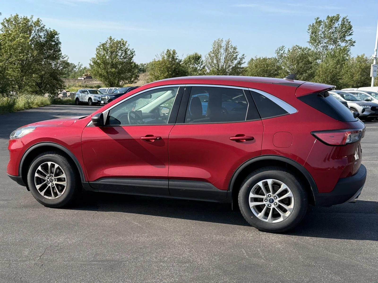 Used 2022 Rapid Red Metallic Tinted Clearcoat Ford  image 6