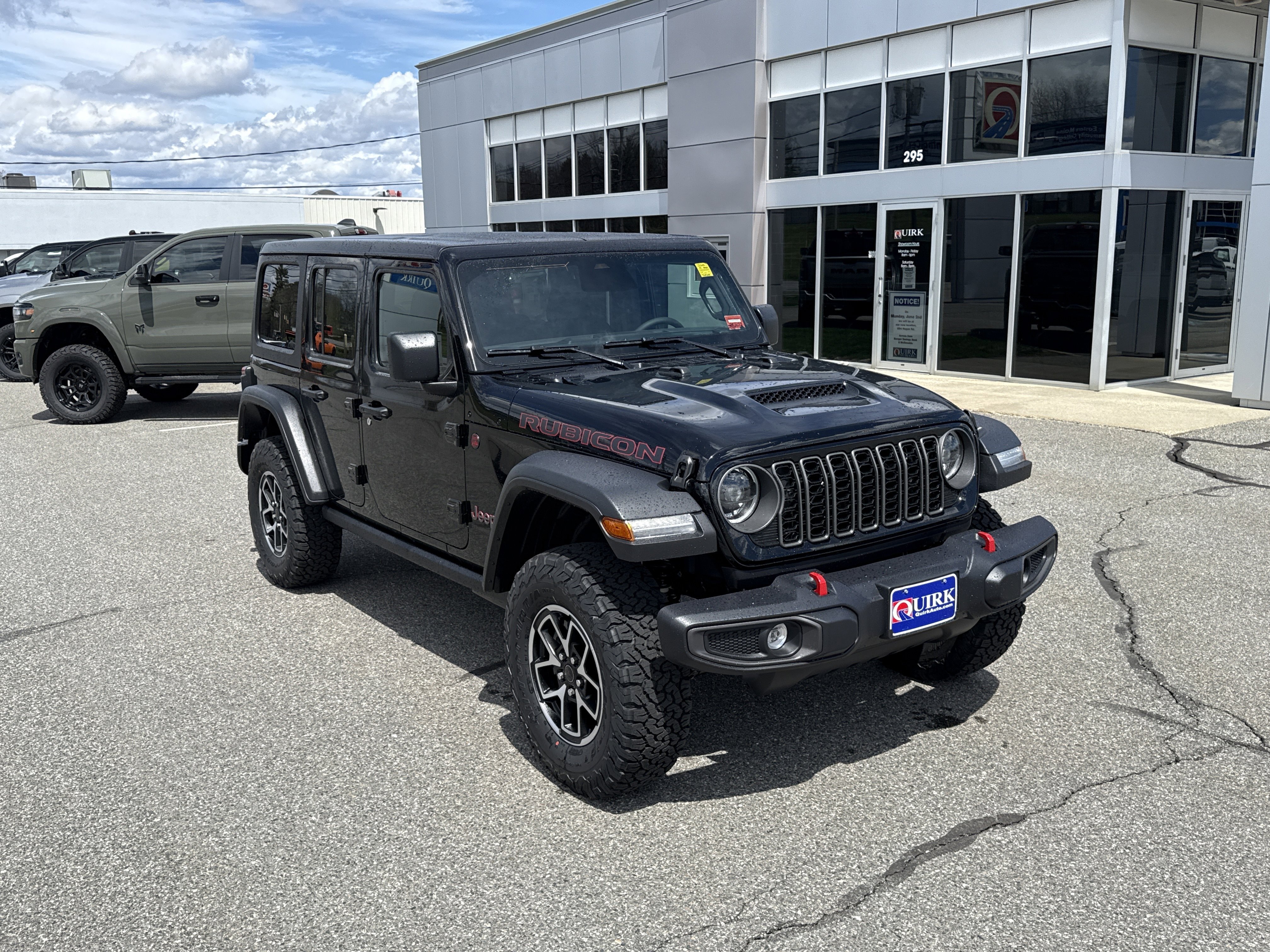 New 2026 Black Clearcoat Jeep Rubicon image 9