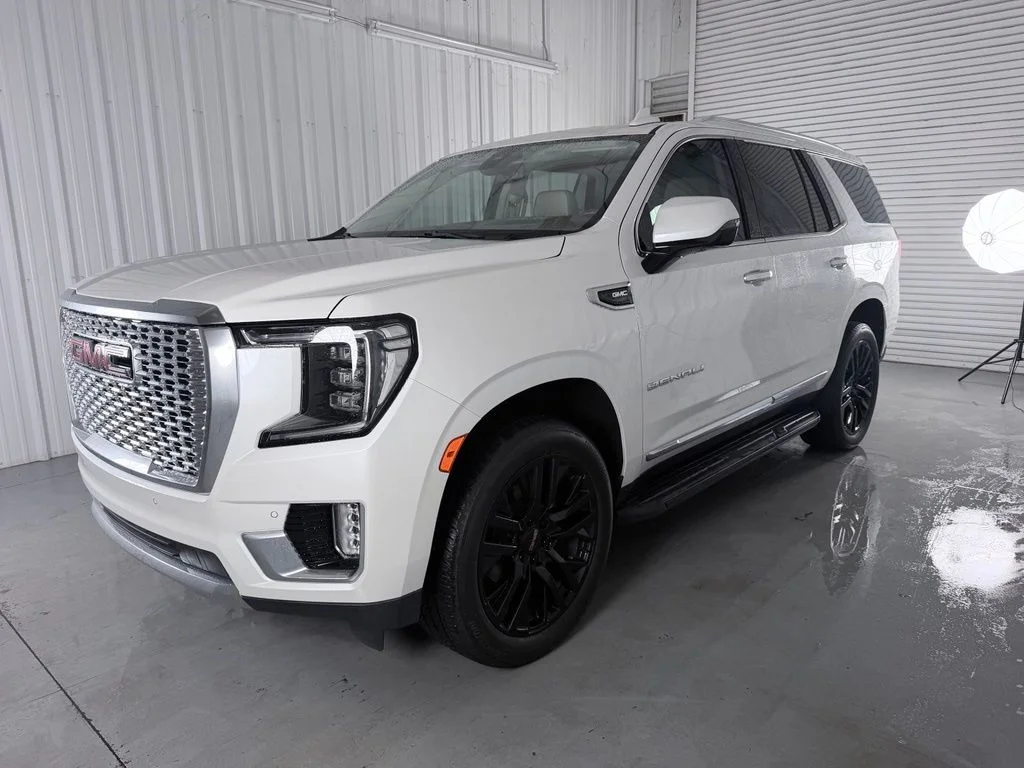 Used 2021 White Frost GMC Denali image 1
