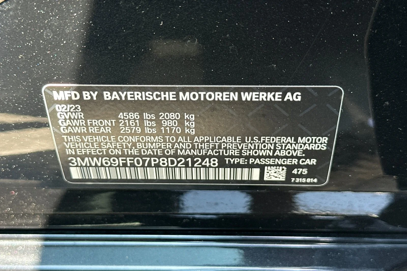 Used 2023 Black Sapphire Metallic BMW 330i image 27