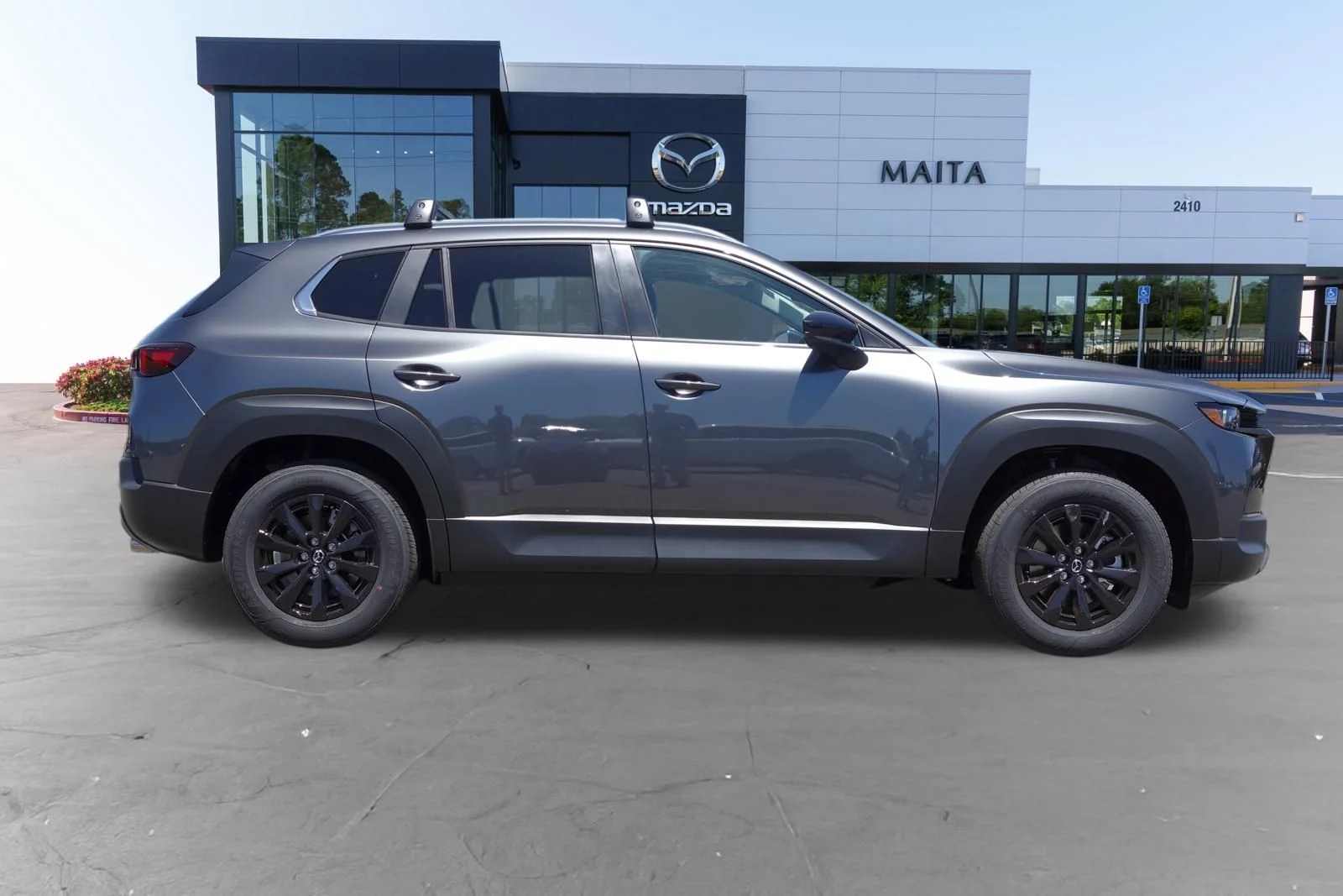New 2026 Machine Gray Metallic Mazda Preferred image 2