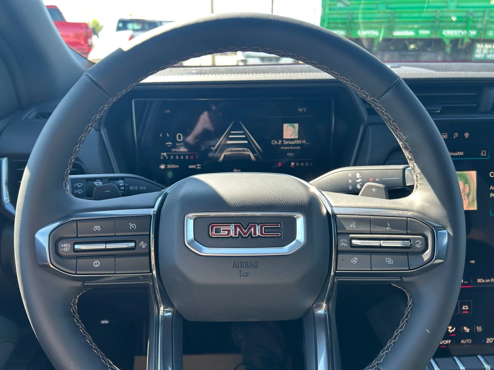 New 2027 Volcanic Red Tintcoat GMC AWD AT4 image 23