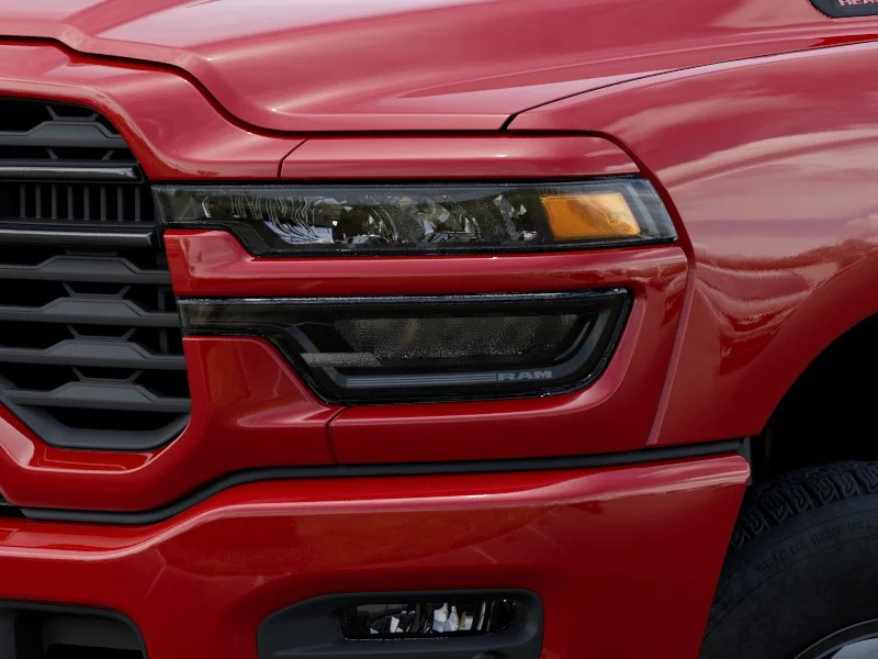New 2026 Flame Red Clear-Coat Exterior Paint RAM Big Horn image 38