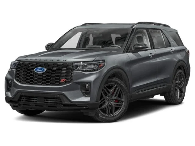 New 2026 Carbonized Gray Metallic Ford ST image 1