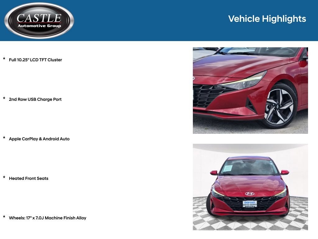 Used 2023 Red Hyundai SEL image 8