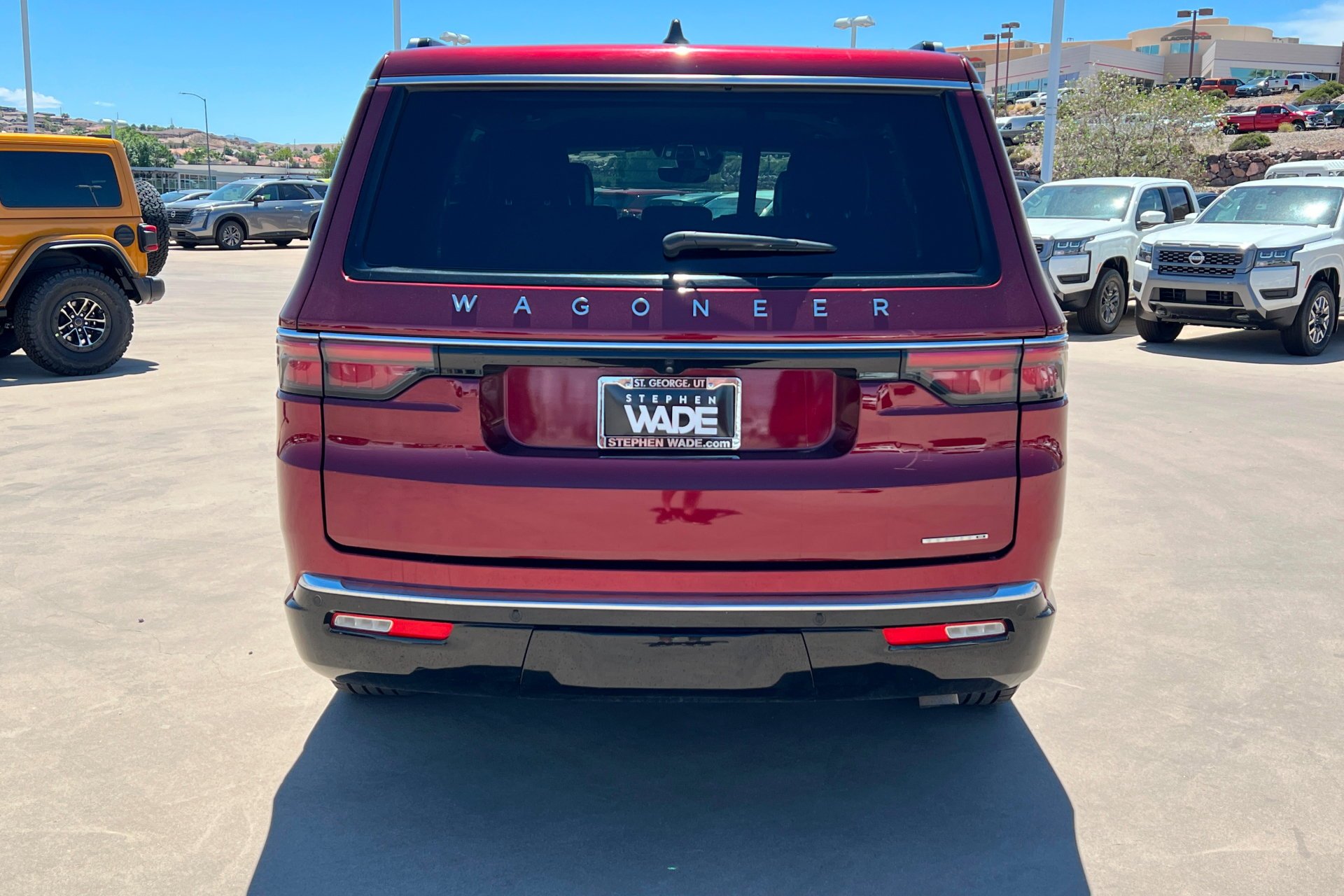 Used 2024 Velvet Red Pearlcoat Jeep Series III image 5