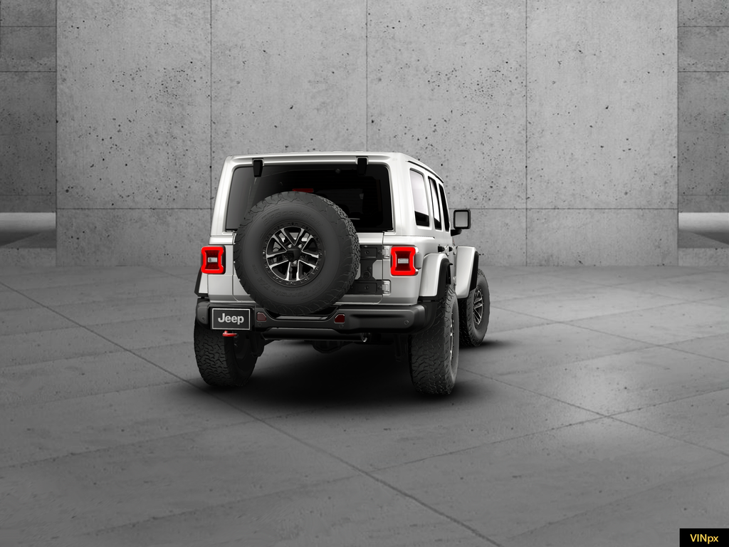 New 2026 Bright White Clear-Coat Exterior Paint Jeep Rubicon X image 13