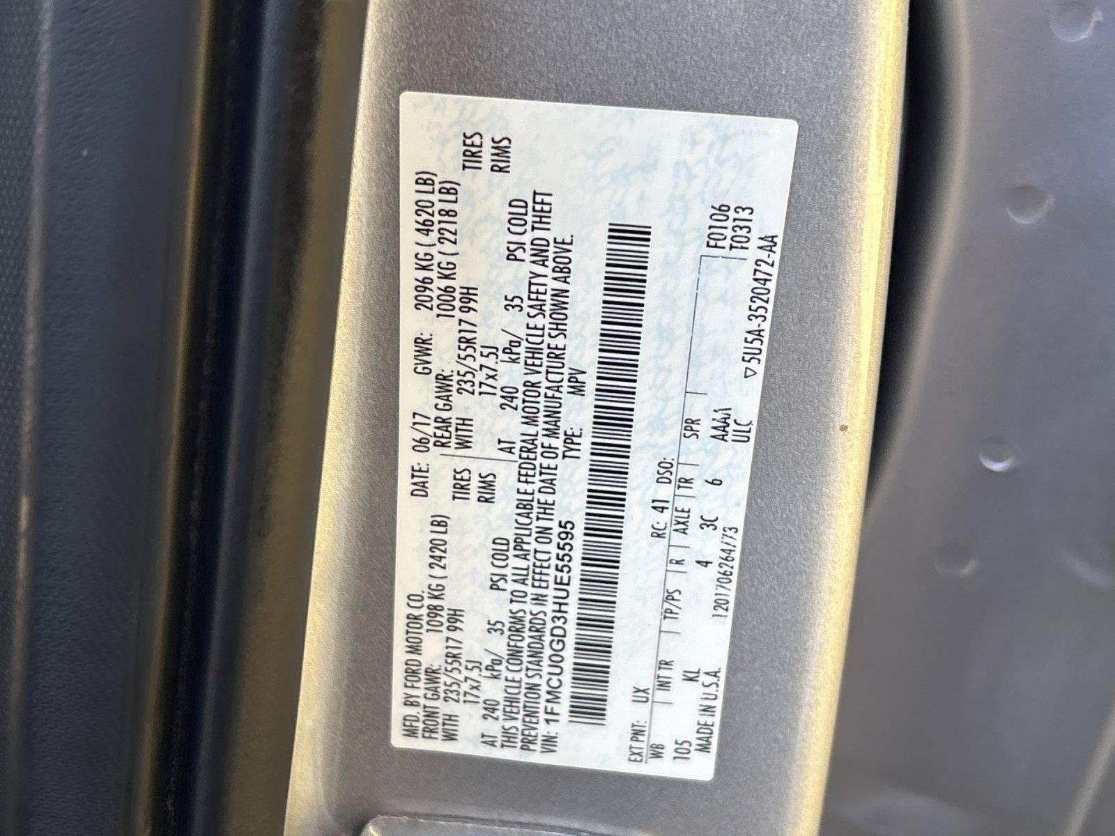 Used 2017 Ingot Silver Ford SE image 11
