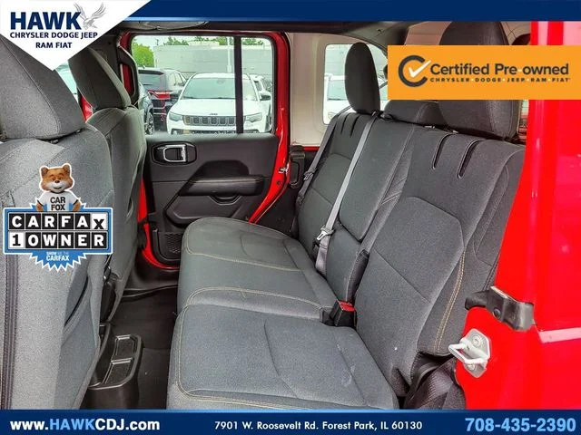 Certified Used 2025 Red Jeep Sahara 4xe image 10
