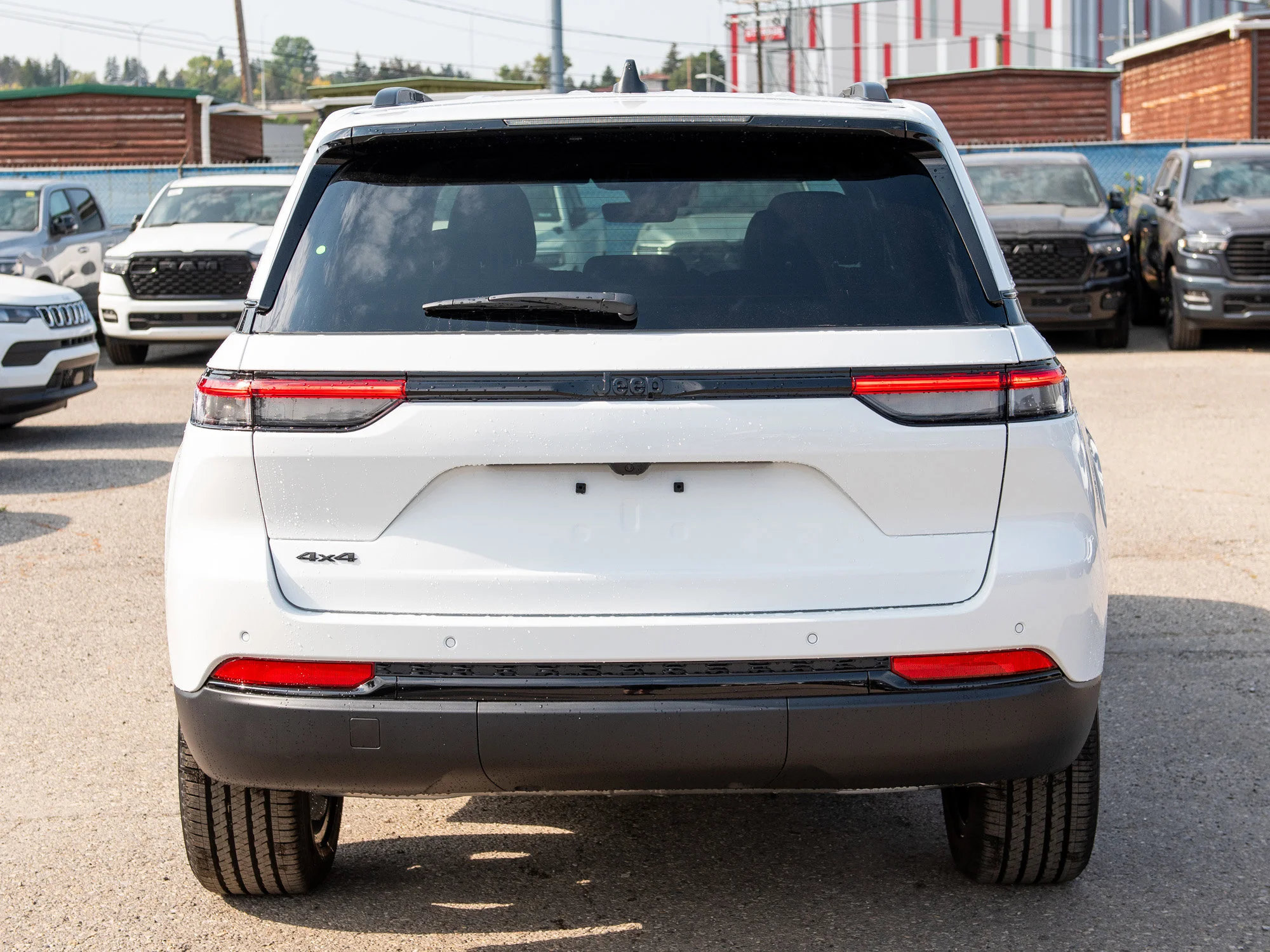 New 2025 White Jeep Altitude* Sunroof, Heated Leather, Trailer Tow Pkg image 4