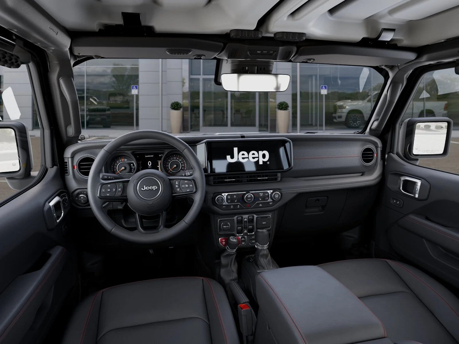 New 2026 Granite Crystal Metallic Clear-Coat Exterior Paint Jeep Rubicon X image 40