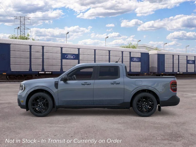 New 2026 Azure Gray Metallic Tri-Coat Ford Lariat image 3