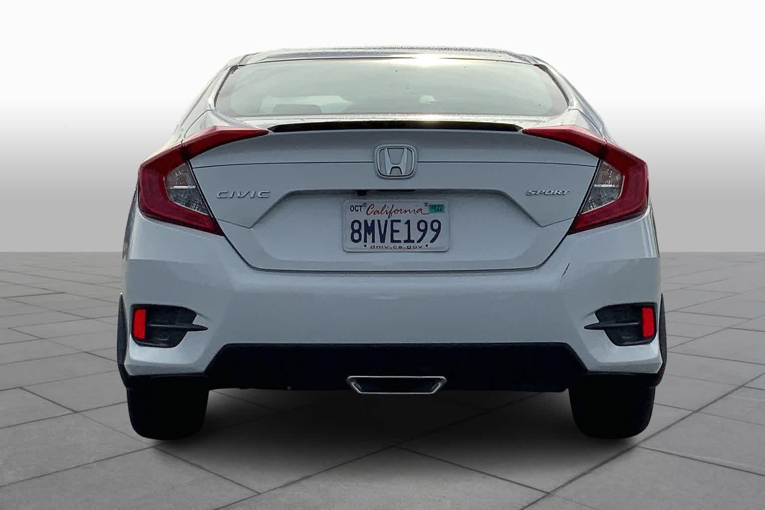 Used 2019 Platinum White Pearl Honda Sport image 4
