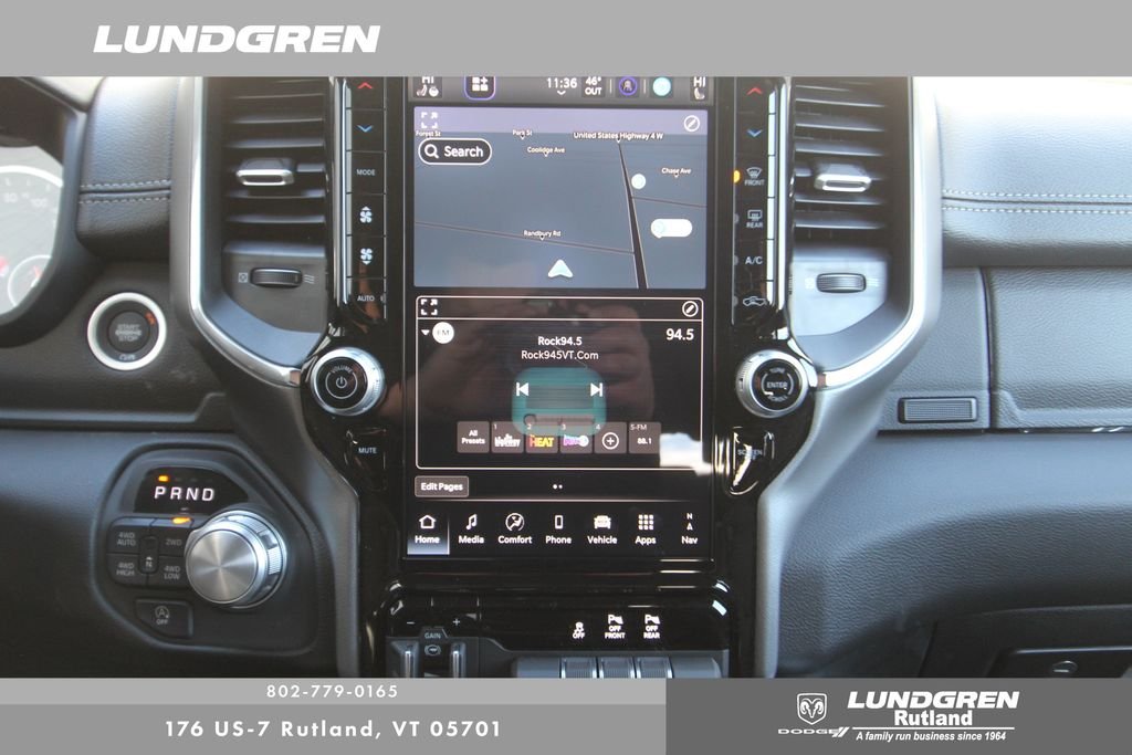 New 2026 Forged Blue Metallic Exterior Paint RAM Laramie image 4