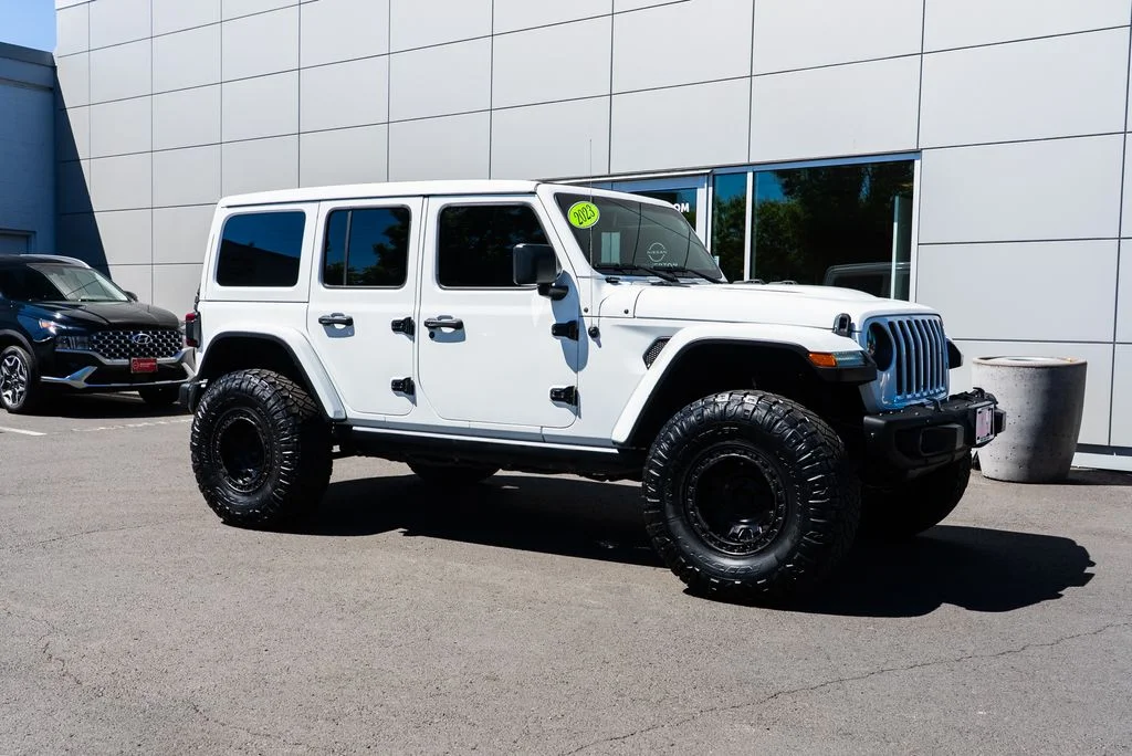 Used 2023 White Jeep Rubicon 4xe image 30