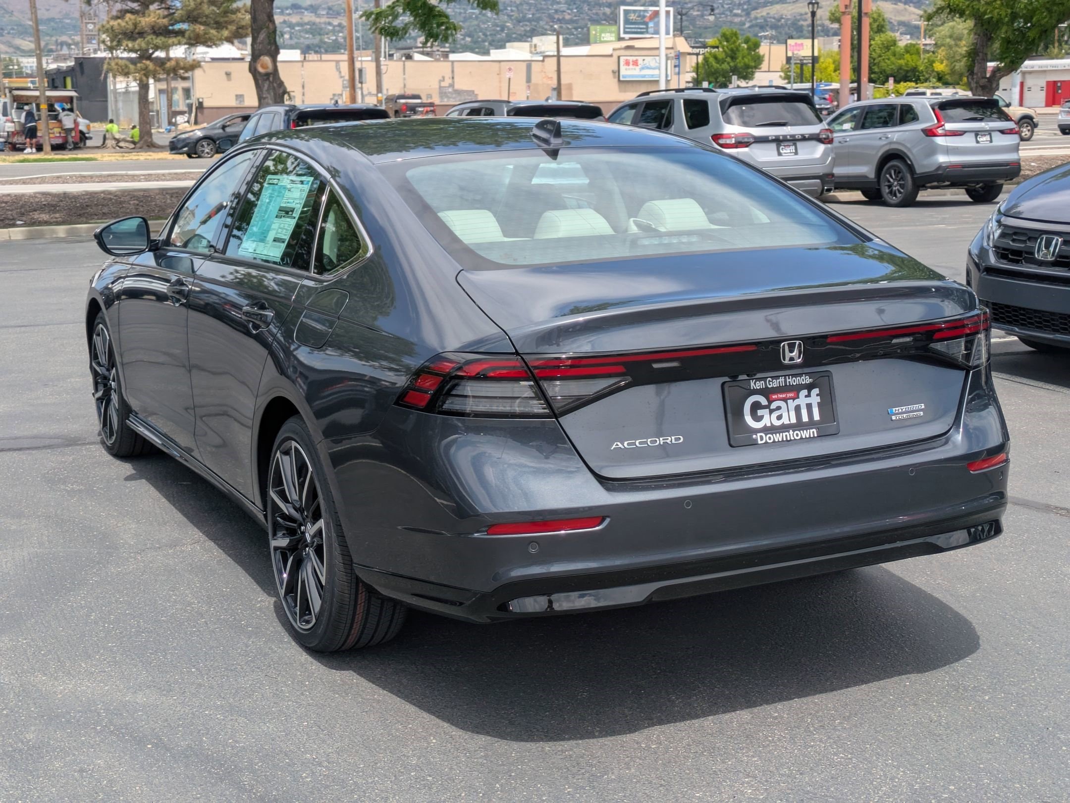 New 2026 Meteorite Gray Metallic Honda Touring image 5