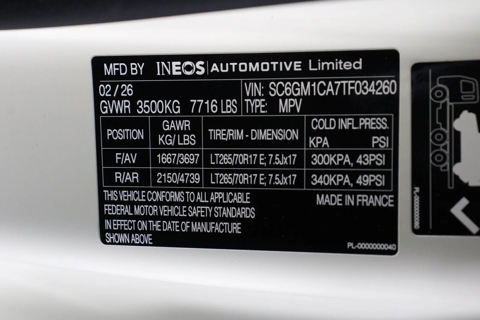 New 2026 Scottish White INEOS Base image 21