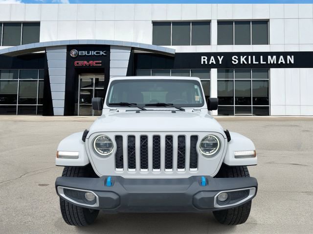 Used 2022 Jeep Wrangler Unlimited Sahara 4XE with VIN 1C4JJXP67NW278600 for sale in Indianapolis, IN