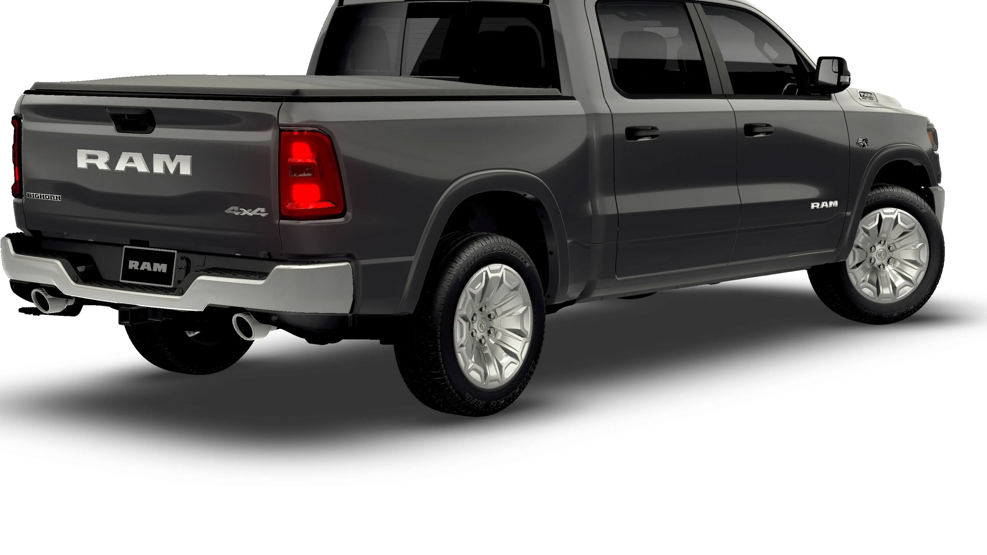 New 2026 Granite Crystal Metallic Clear-Coat Exterior Paint RAM Big Horn/Lone Star image 2