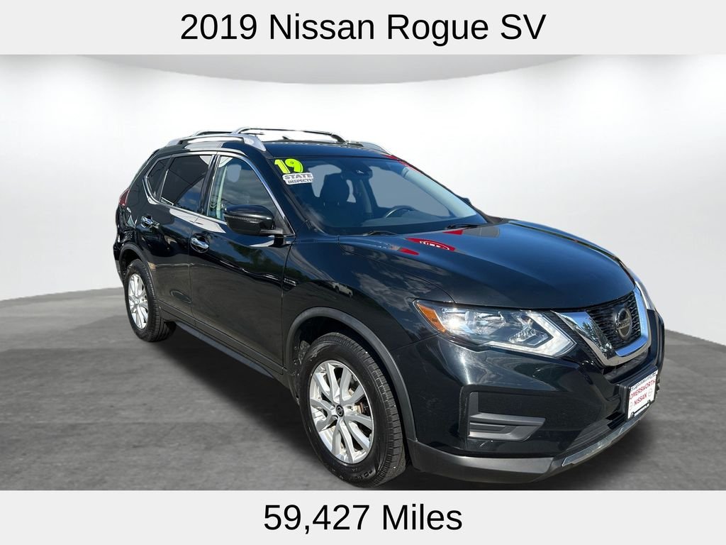 Used 2019 Black Nissan SV image 3