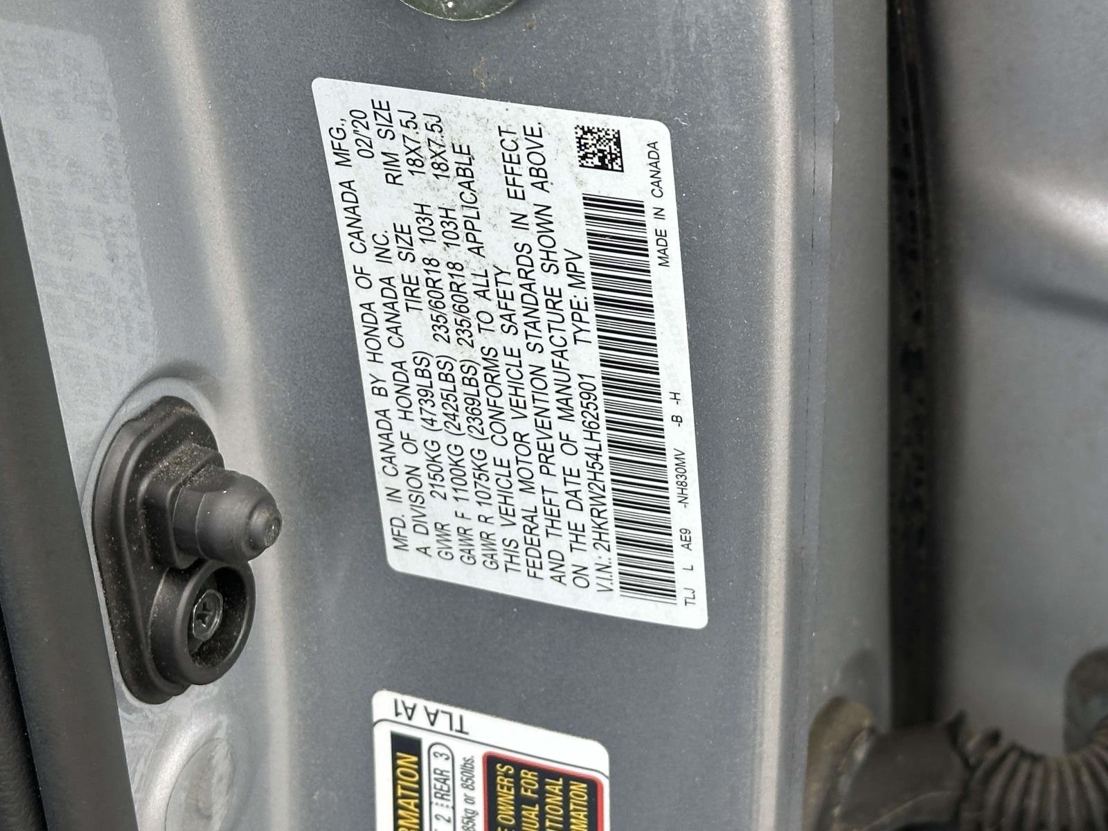 2020 Honda CR-V EX - Photo 40
