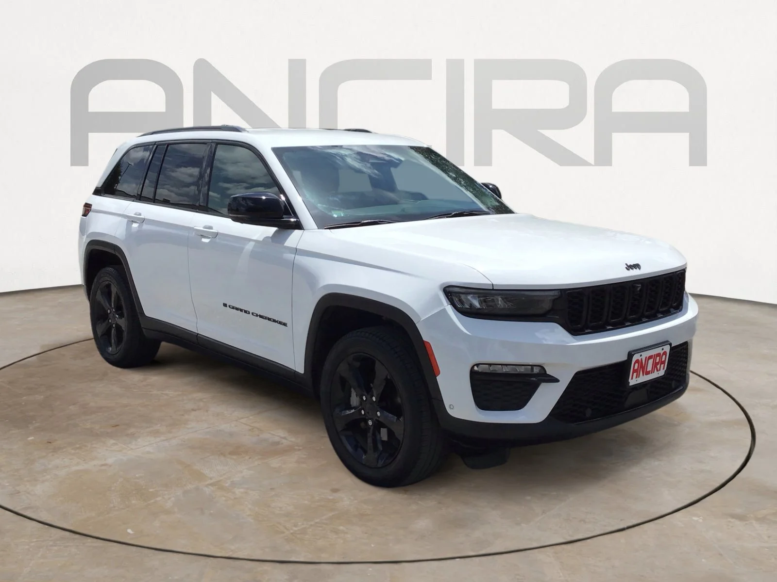 Used 2023 Bright White Clearcoat Jeep Limited image 2