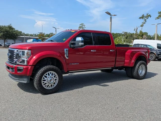 Used 2022 Rapid Red Metallic Tinted Clearcoat Ford Platinum image 7