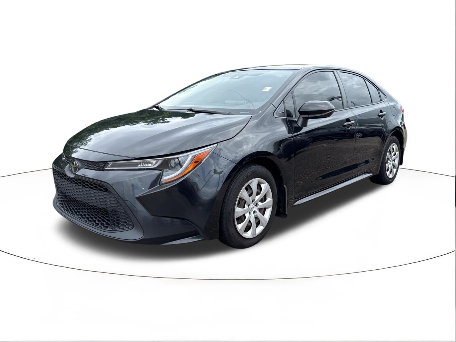 Used 2020 Black Sand Pearl Toyota LE image 7
