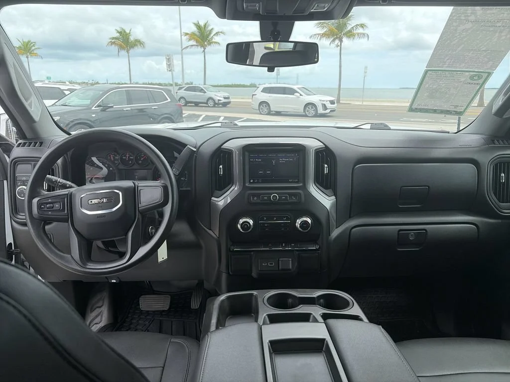 Used 2021 SUMMIT WHITE GMC 2WD Double Cab Long Bed image 10