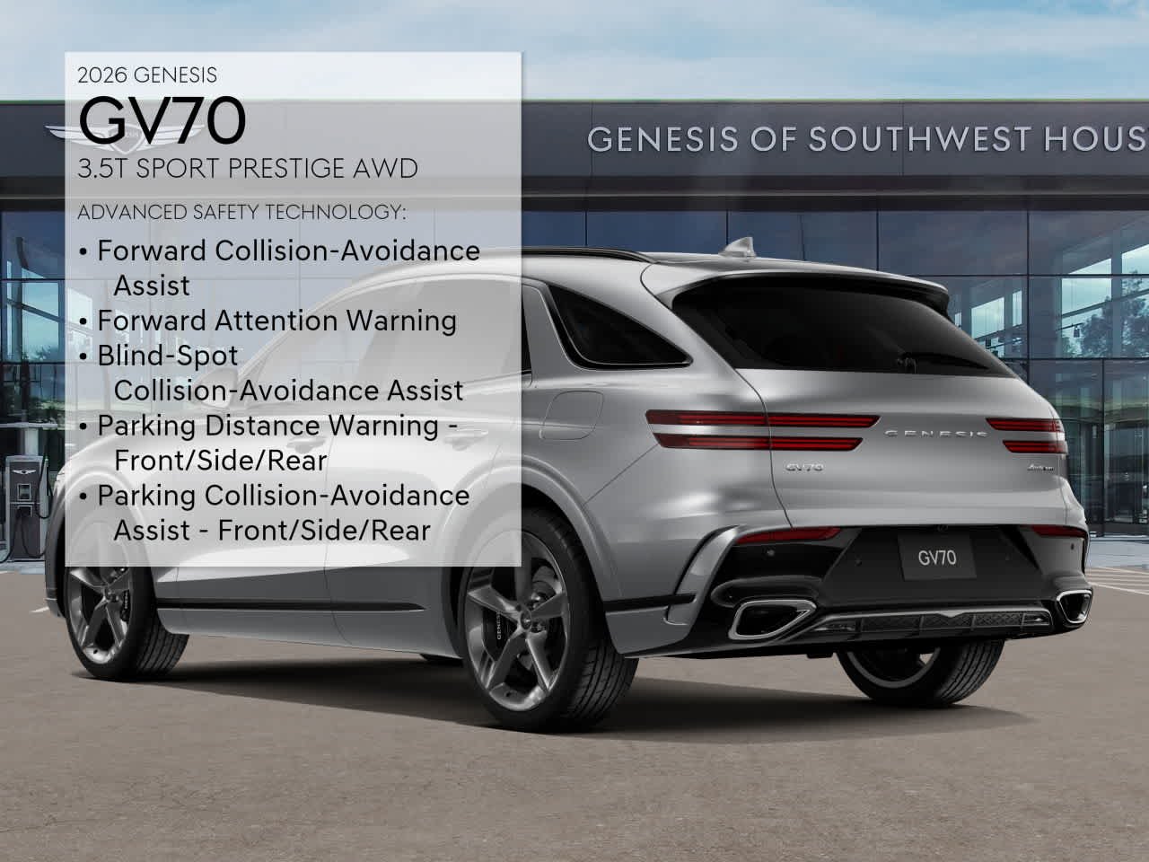 Used 2026 Savile Silver Genesis 3.5T Sport Prestige image 13