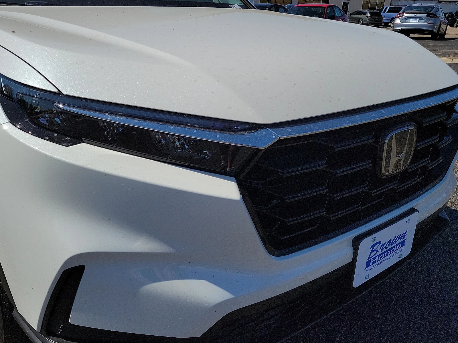 New 2026 Platinum White Pearl Honda EX AWD image 13