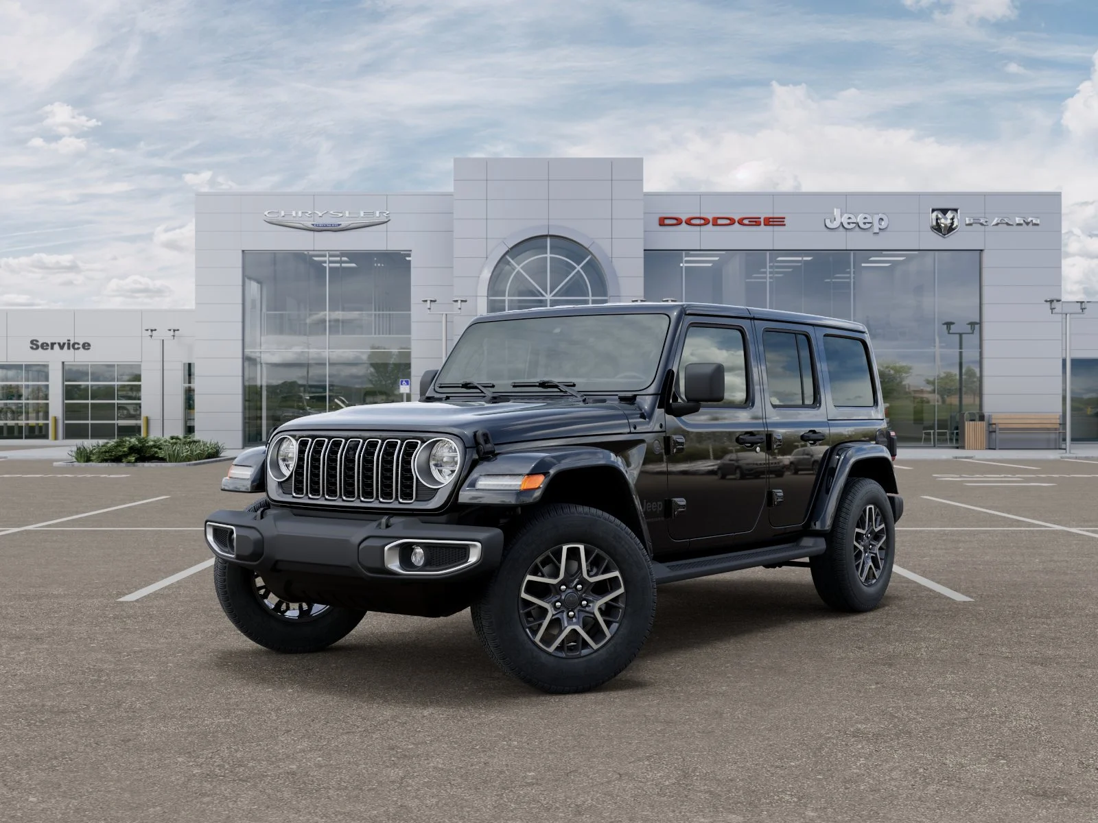 New 2026 Black Clear-Coat Exterior Paint Jeep Sahara image 28