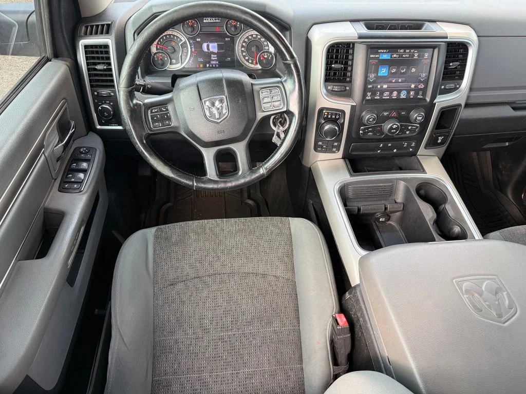 Used 2017 Bright White Clearcoat RAM Big Horn image 30