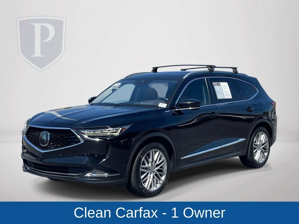 Certified Used 2023 Black Acura Advance image 4