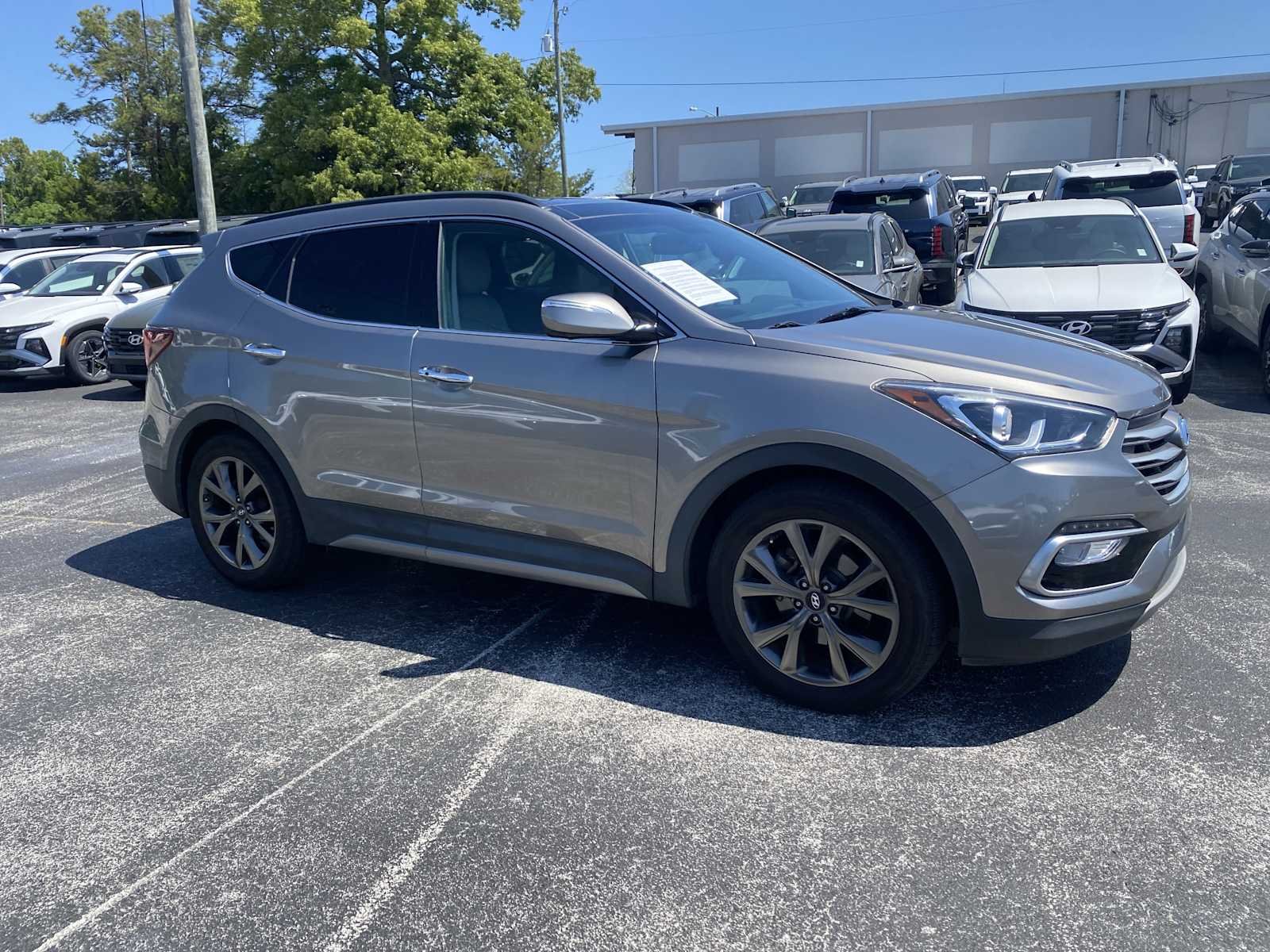 Used 2017 Hyundai Santa Fe Sport 2.0T with VIN 5XYZW4LA5HG485534 for sale in Auburn, AL