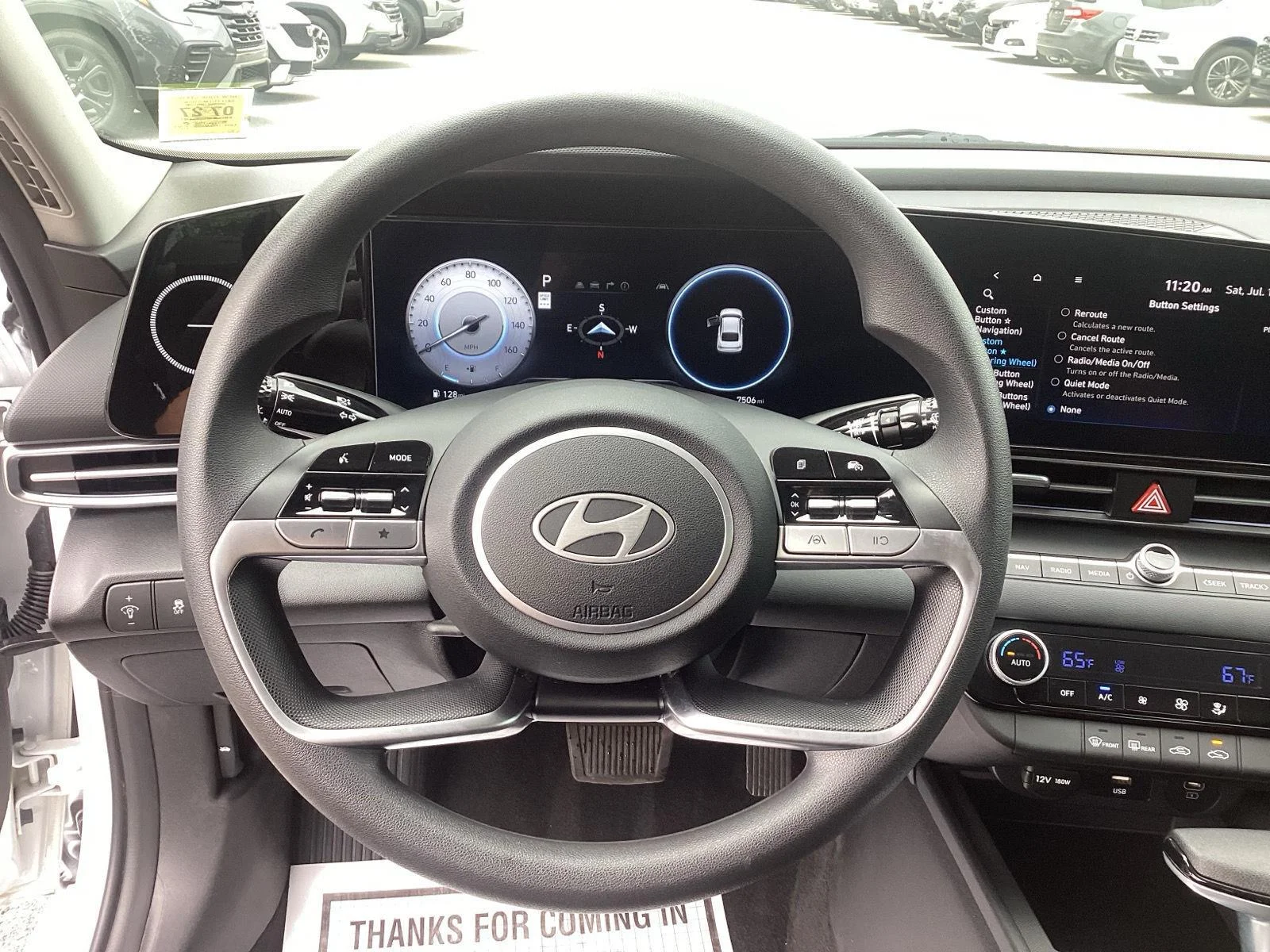 Used 2024 Serenity White Hyundai SEL image 12
